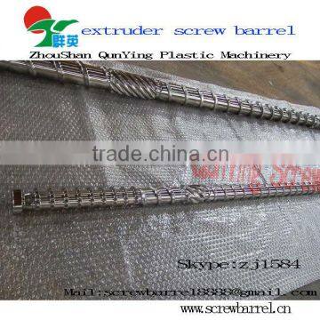 plastic granules machine single screw barrel