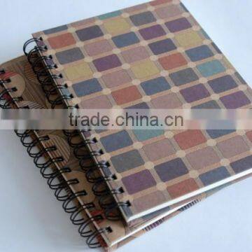 write review grid,81/2"x11" 80 sheets,printing cover notebook with spiral