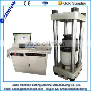 Computerized Electro-hydraulic Compression Testing Machine 3000kN YAW-3000A