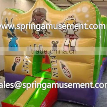 Inflatable cute and cheap bounce house SP-CB033