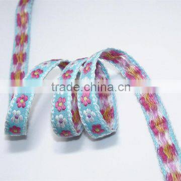 Jacquard flower ribbon/decorative ribbon