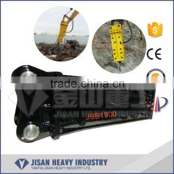 25 ton excavator used top type mining jack hammer