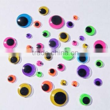 5-15mm Neon Wiggly/Googly Eyes