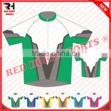 Promotional Cheap Sublimation Jersey for Mens, Coolmax Cycling Jersey