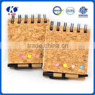 2016 New design recycle paper writing memo pads with pen for student custom logo                        
                                                Quality Choice