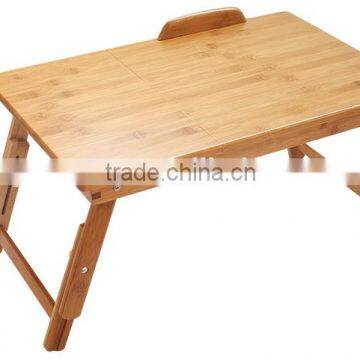 bamboo laptop table /Bamboo Notebook computer desk