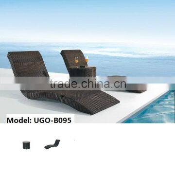 UGO Rattan Furniture Outdoor Furniture Weights Two Leisure Lounge Patio Furniture