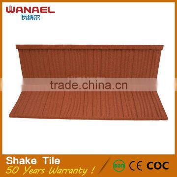 Guangzhou Construction Material Wanael Shake in Kerala Terracotta Ceramic Roof Tiles Price