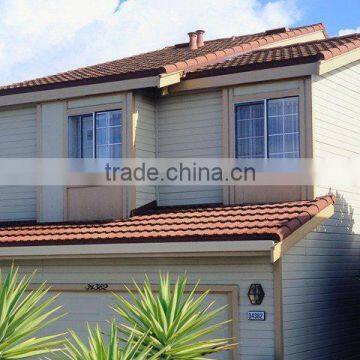 Wanael stone roof tile/interlocking roof shingles/improved substitute of spanish clay roof tile
