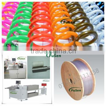 Environmental single plstic coil binding for office supplier