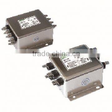 EMC AC 3 Phase 4 Line EMI Filters 2 Stage