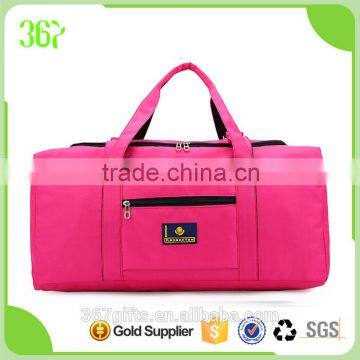 Fashion Sports Bag Travel Duffel Luggage Bag With Shoe Compartment