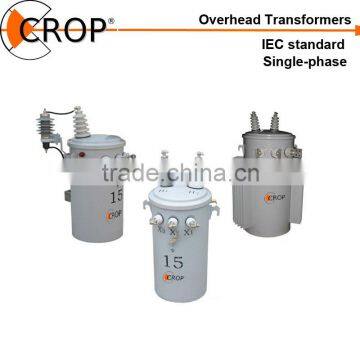 Single-phase overhead transformers 5-167kVA