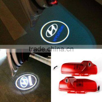 IP65 Special LED Car Logo Door Light 12V Laser Projector Lamp For Hyunda i With CE Certificate