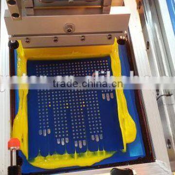 Single Color Anti-slip Gloves Screen Printing Machine With Flash Dryer photo-4