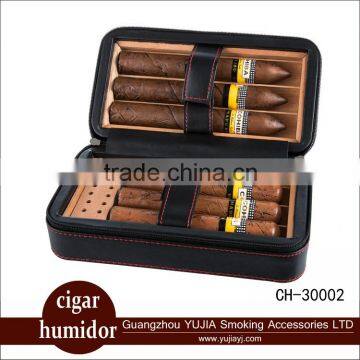 Guangzhou Cohiba Custom Travel Cigar Humidor With Humidifier