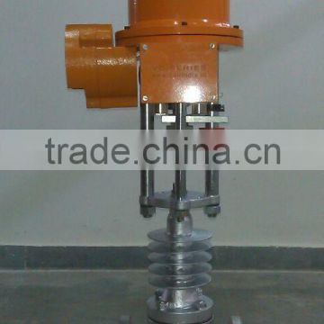 MOTORIZED LINEAR GLOBE CONTROL VALVE WITH INTEGRAL STARTER UNIT CONTROLLER