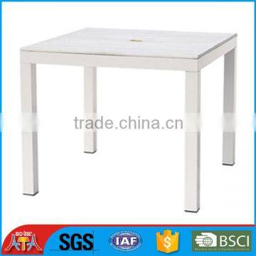 Aluminum PS wood table