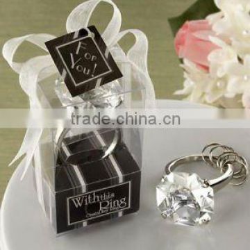 Wedding Crystal Diamond Napkin Ring For Table Decoration