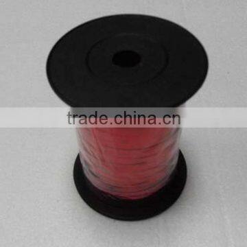 Christmas Printed Red Poly Curling Ribbon Coil