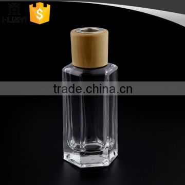 100ml 150ml 200ml wooden cap empty reed diffuser glass bottle                        
                                                                                Supplier's Choice