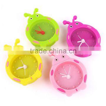 Hot sale bee shappe silicone clock