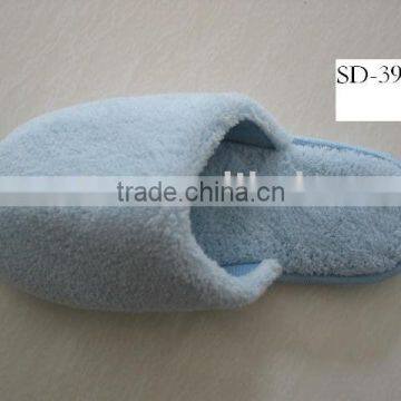 Hotel terry slippers for spa