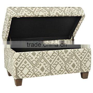Bench Fabric Storage Ottoman OT-777