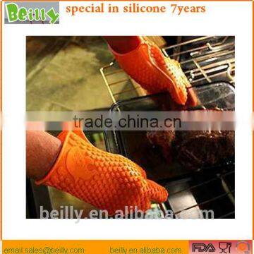 Factory Sell Kitchen Gloves Silicone Cooking Gloves Silicone Bbq Baking Gloves photo-4