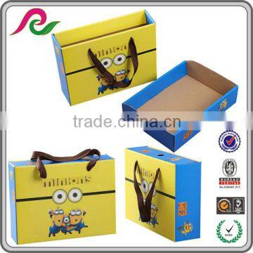 Flat Folding Corrugated Gift Box With 4 Color Printing for Packaging photo-3