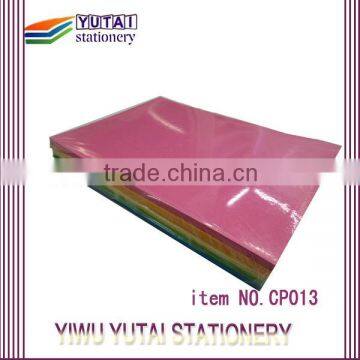 70-210gsm cheap eco-friendly green or red color copy paper