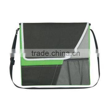 Vida Non-Woven Messenger Bag-Lime Green