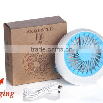 Outdoor and Desk Multi Use Mini Fan USB 2016 Innovative Promotional Gift Rechargeable Mini Fan photo-6