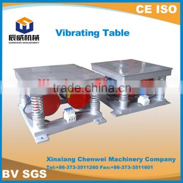 Laboratory shaking table, High Quality concrete vibrating table / concrete tester from Xinxiang Chenwei