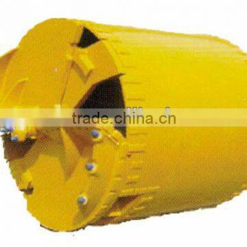 Double Bottom Bullet Teeth Bucket