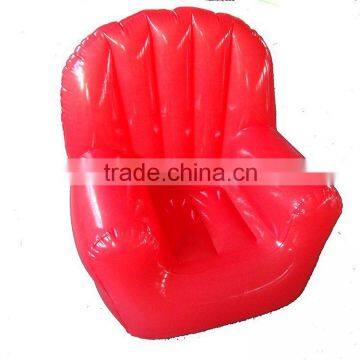 advertising customized household red inflatable lounger chair