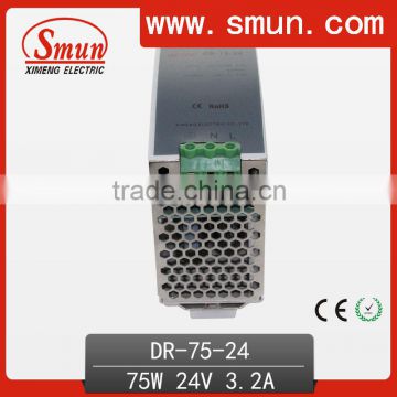 75W 24V Dinrail Switch Mode Power Supply SMPS DR-75-24