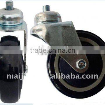 Double bearing PU Polyurethene casters