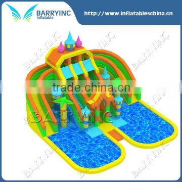 2016 Latest amusement park equipment giant inflatable water park