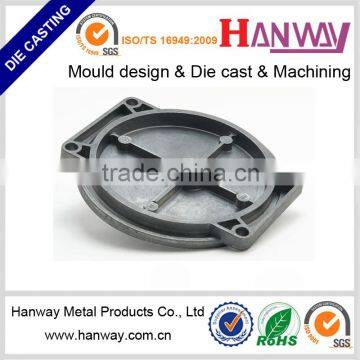 Custom aluminum die casting gate valve parts with CNC service