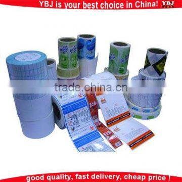 best quality Custom sticker roll vinyl sticker roll sticker label printing