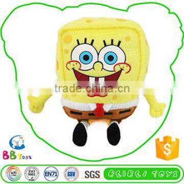 2015 Best Selling Exceptional Quality Personalized Cute Plush Toy Sponge Doll Making