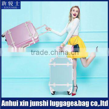 2016 New Hot Sale Elegant Colorful Trendy Vintage Suitcase Type Luggage