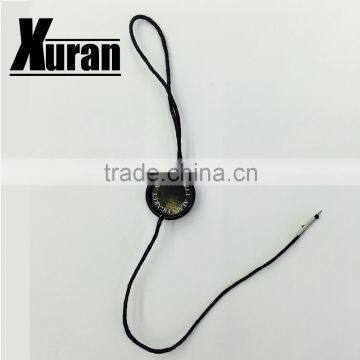 garment use custom own logo clothing plastic string seal tags