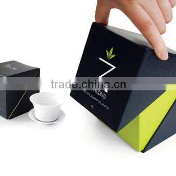 Custom High End Display Hinged Paper Gift Packaging Box