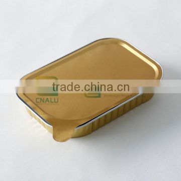 Sealable and Retortable Small Aluminium Foil Container with Lid