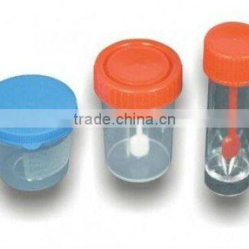 New urine specimen Sputum container screw cap 30ml,60ml,90ml,120ml,140ml with CE