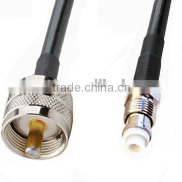 RF Cable Assembly FME Female to UHF Male cable LMR195/RG58 for