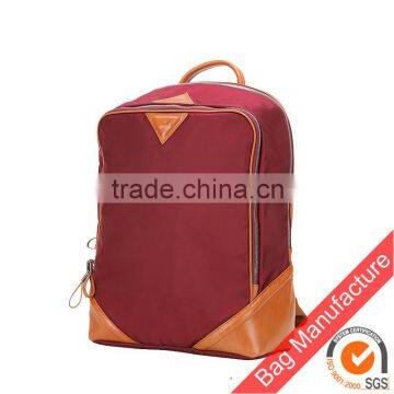 american womens canvas leather rucksack backpack