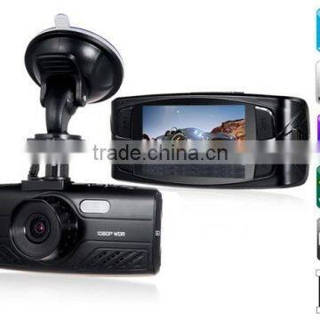 2.7 inch display HD 1080p night vision H.264 SOS key clock G Sensor car dvr camera